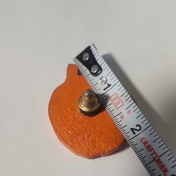 Orange Pumpkin Pin - Picture 4 of 4